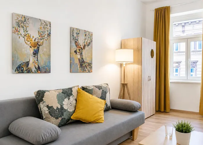 Apartman Lovely 1br Near Westbahnhof For Long Bécs